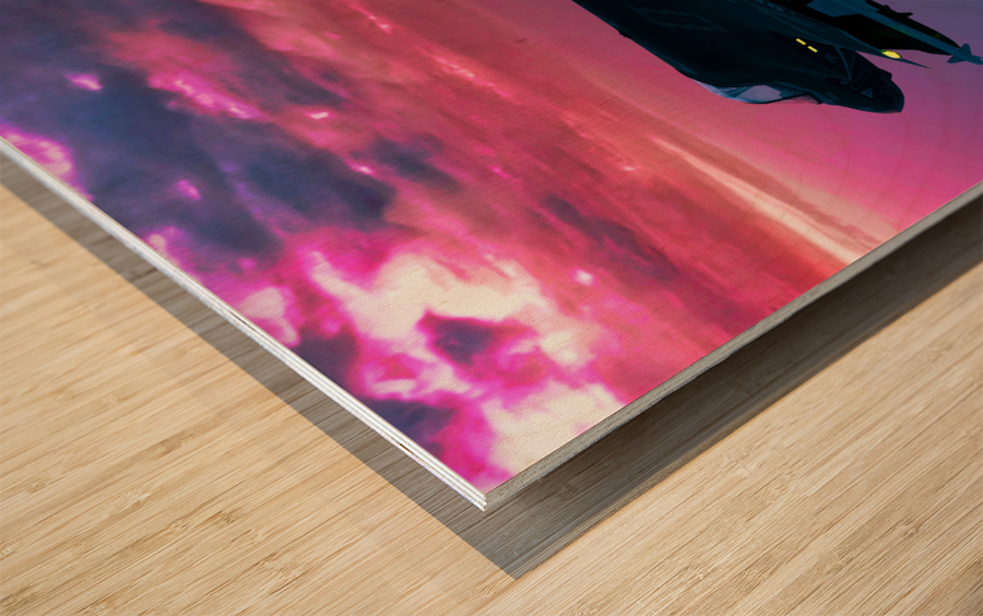 Lockheed Martin F-35 Lightning II Wood print