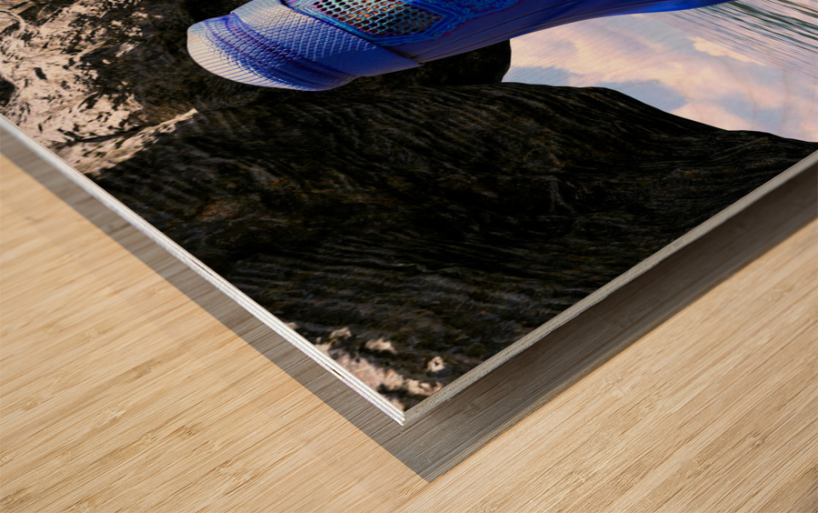 Burqa - Censorship or Beauty Impression sur bois