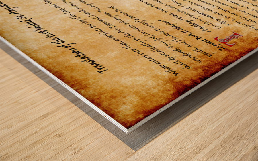 St Augustine Confessions Translation Impression sur bois