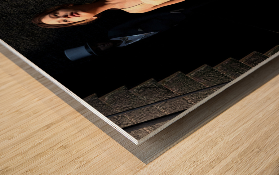 Little Dancer - Degas ballerina tribute Wood print