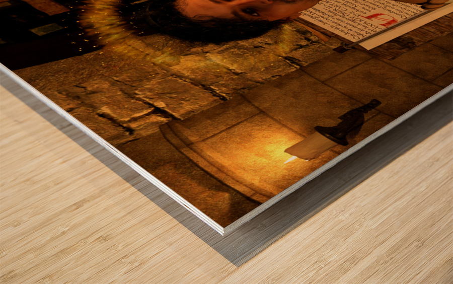 St. Augustine - Rebel Redemption Author Impression sur bois