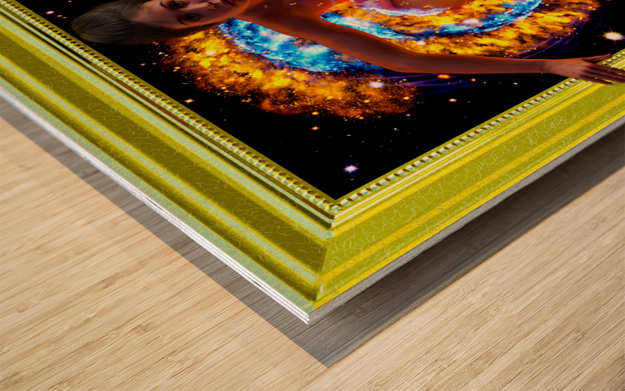 Coming Out of the Box  Wood print