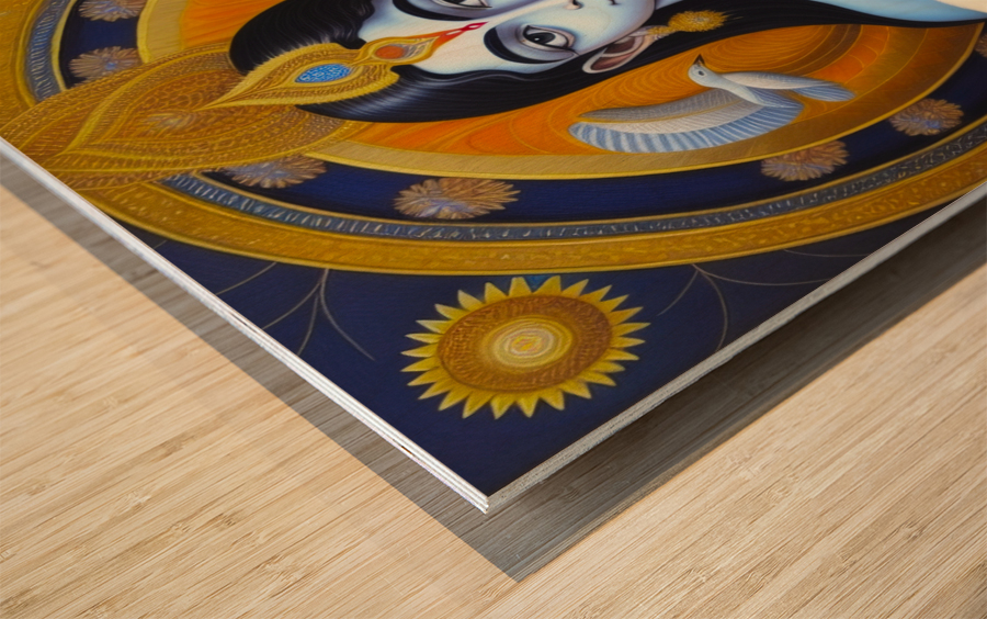 Krishna Kindness 4 Wood print