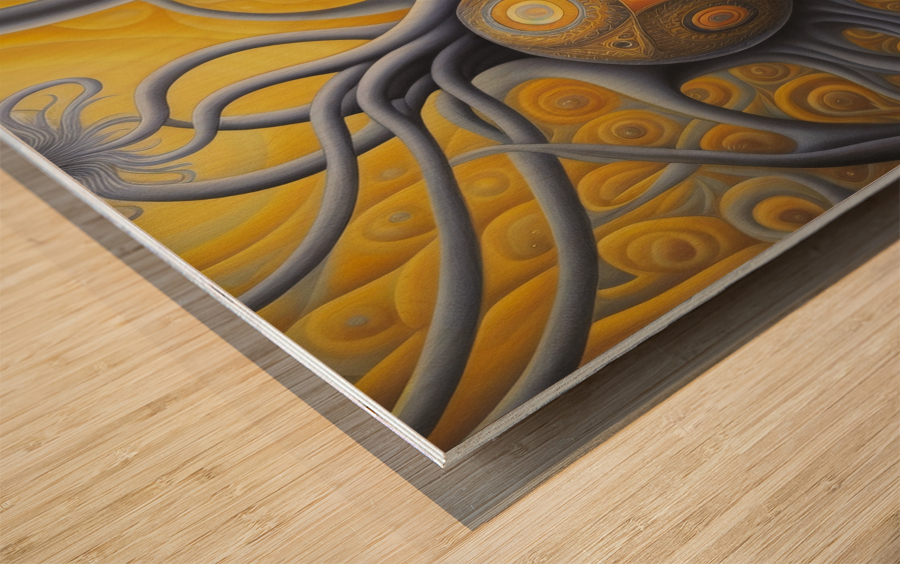 Ignorance Leading to Knowledge Wood print