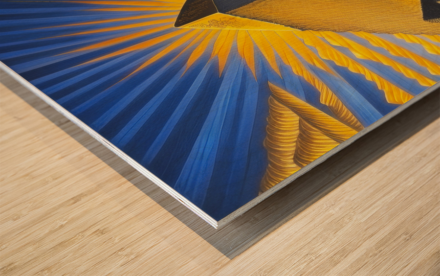 Crowning Reward of Persistence Wood print