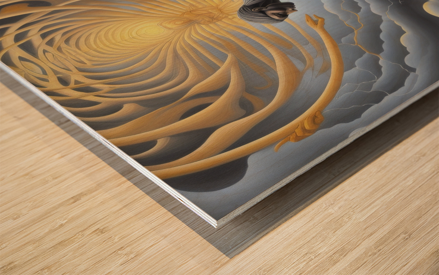 Overcoming Doubt Wood print