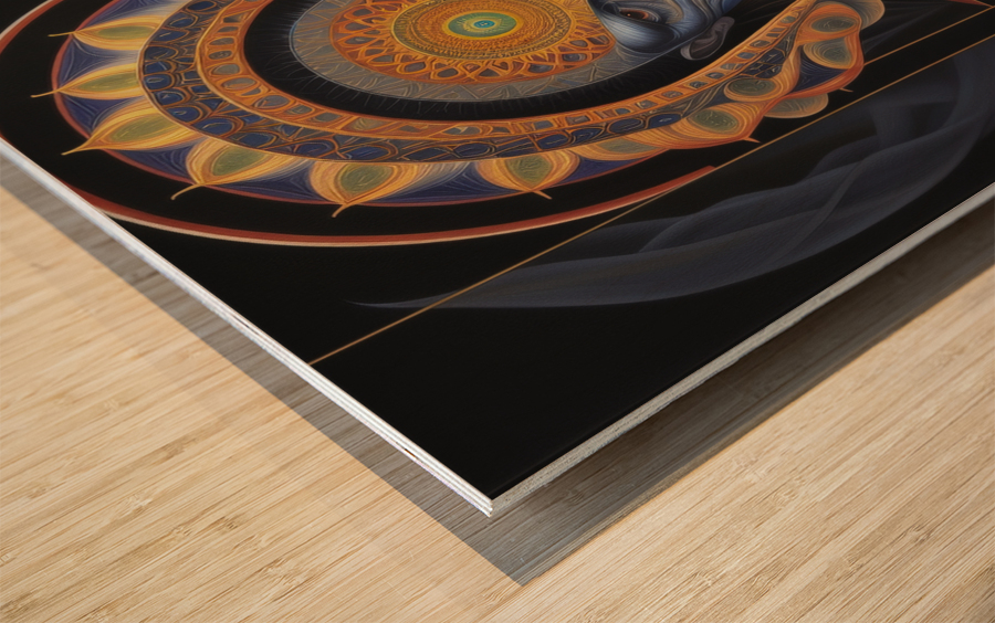 The Book of Law Wood print