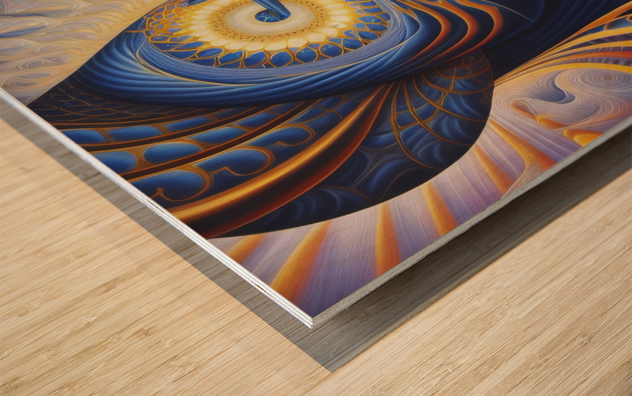 Journey to Self Discovery Wood print