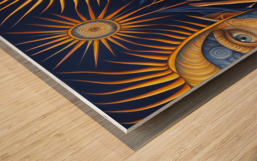 Friendship Wood print