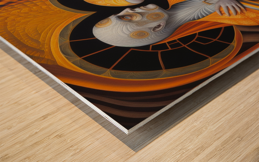 Farewells to Father Wood print