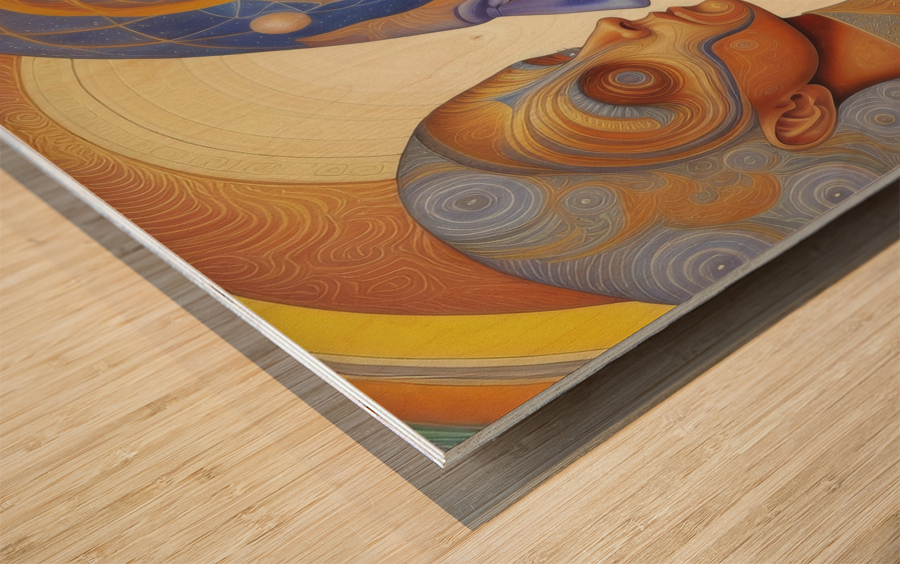 Teaching and Learning Wood print