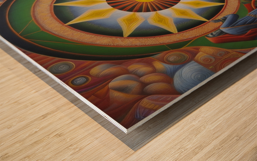 Buying and Selling is Belief Market Wood print