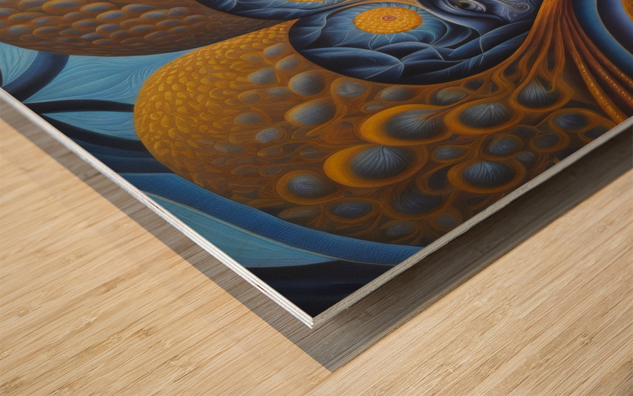 Embrace Sorrow and Joy Wood print