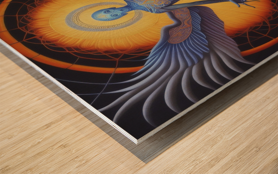 Hope Against Reality Wood print