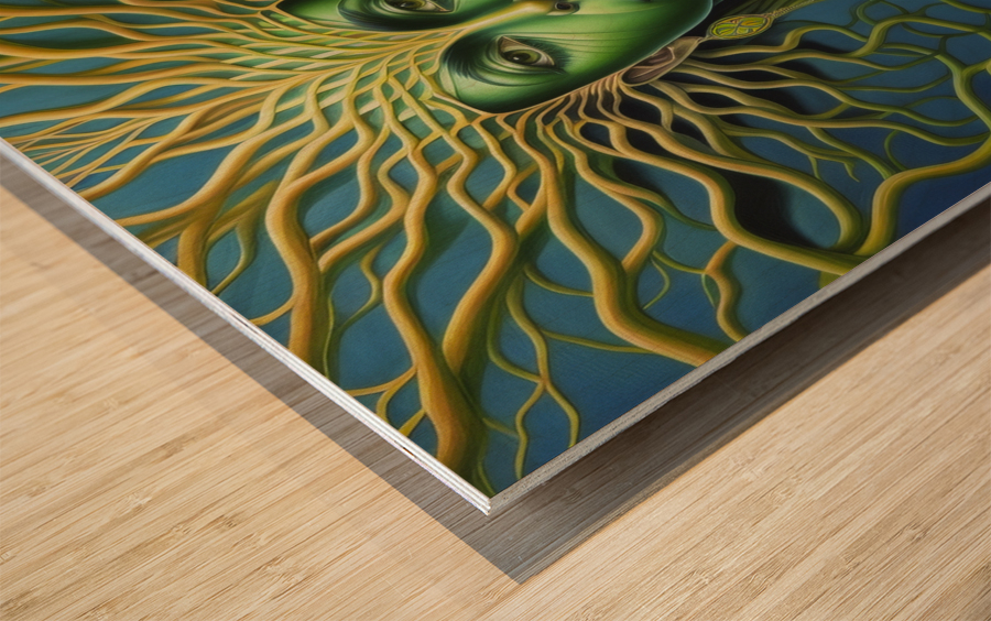 In Harmony With Nature Wood print