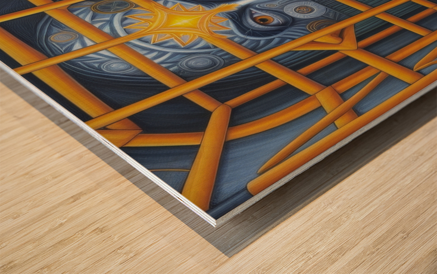 punishment Wood print