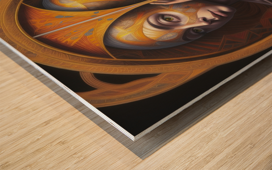 Perception Wood print