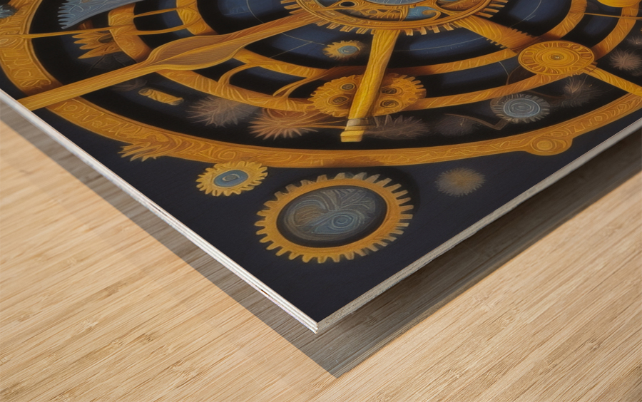 Creating Creativity 2 Wood print