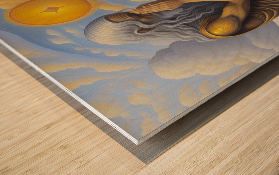 Master of Humility Wood print