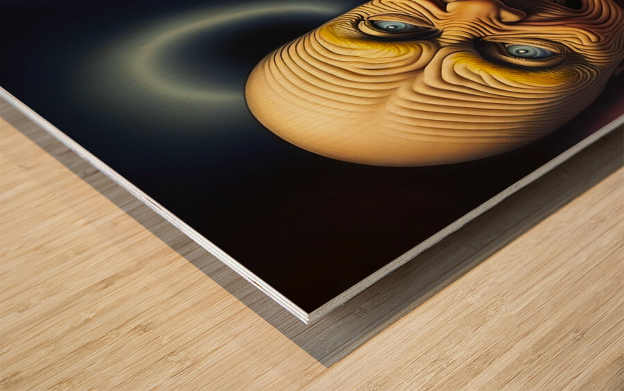 Joy and Sorrow Wood print