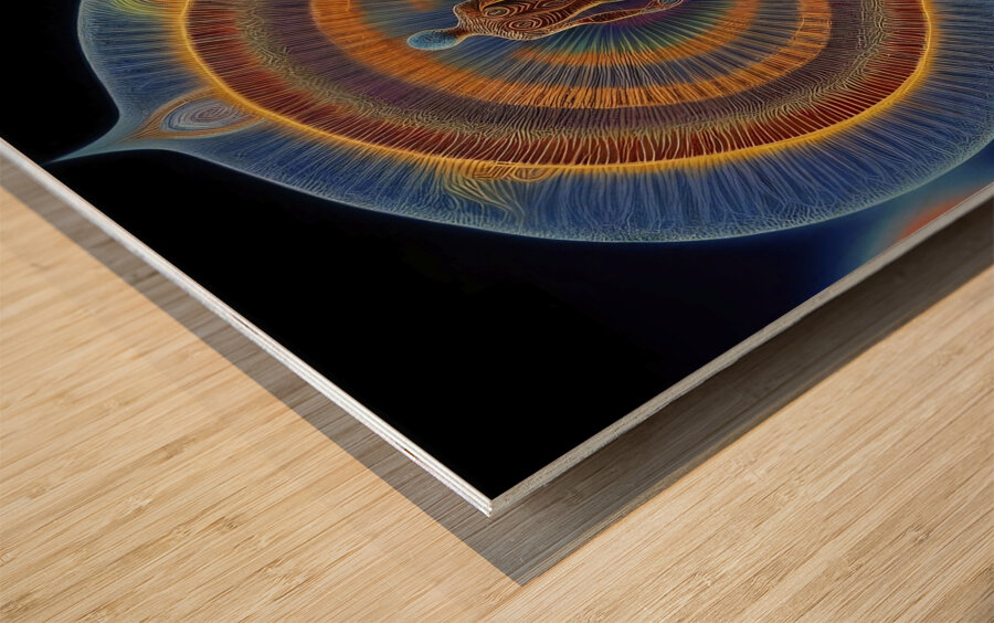 Farewells Wood print