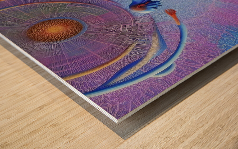 Navigating Doubt Wood print