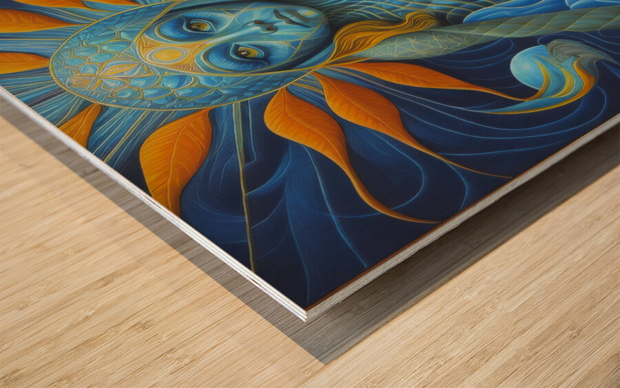 Sustainability of the Planet Wood print