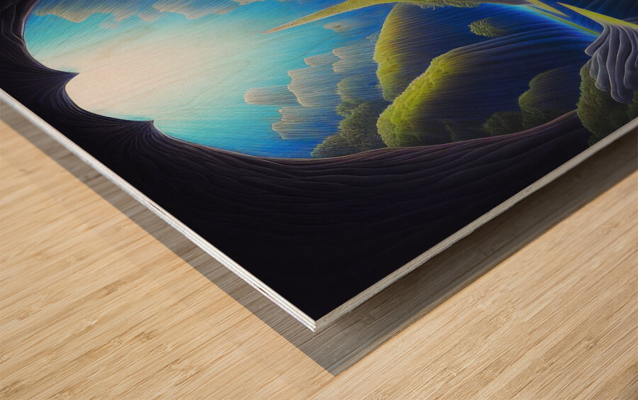 middleschool08 Wood print