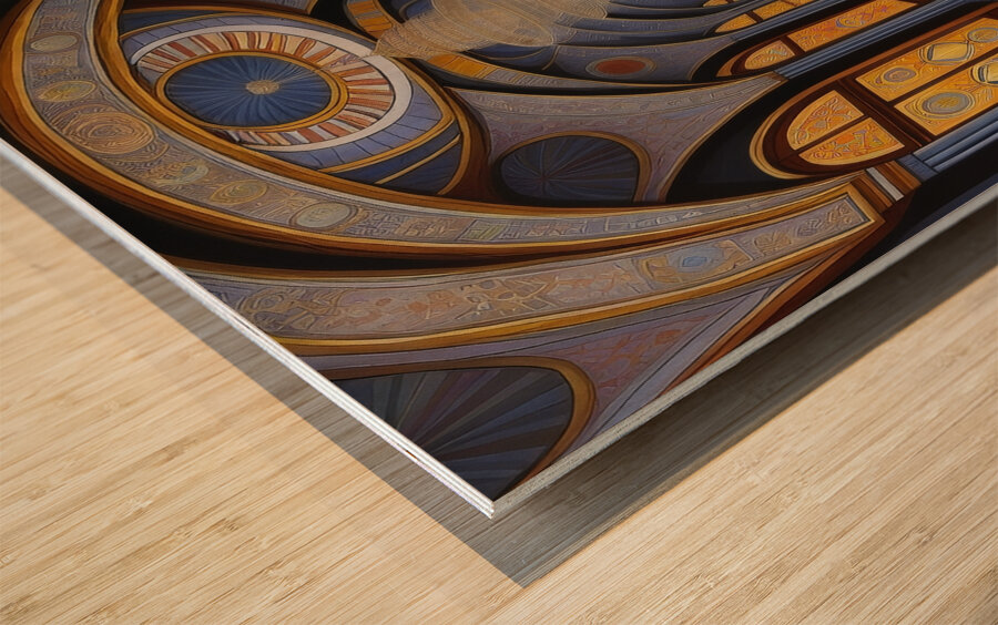 middleschool01 Wood print