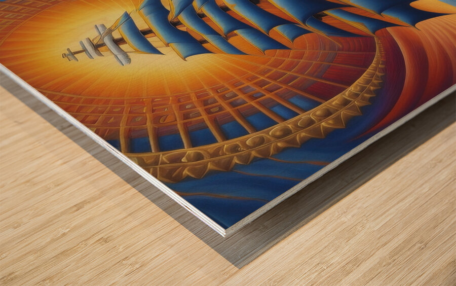 middleschool04 Wood print