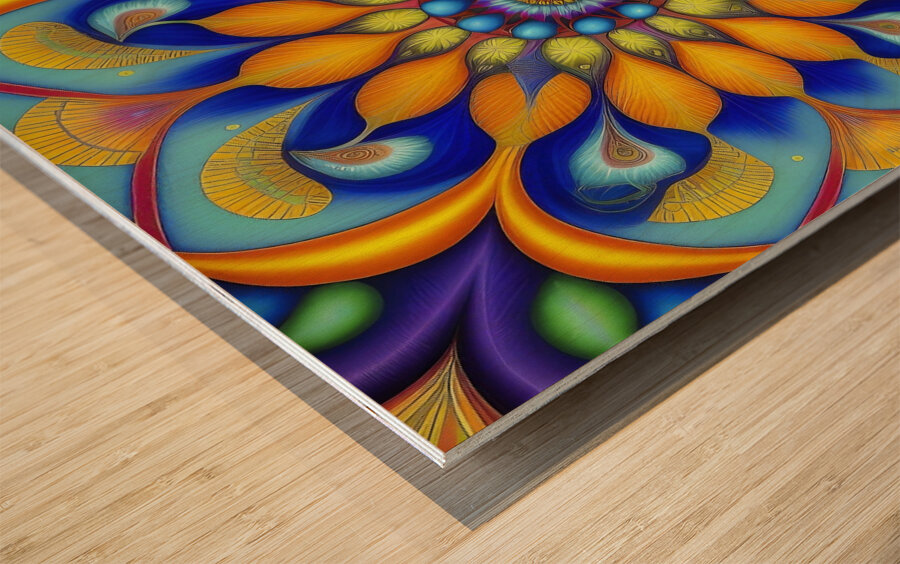 middleschool13 Wood print