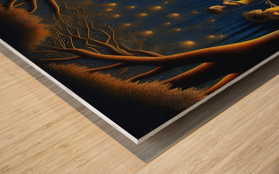 middleschool12 Wood print