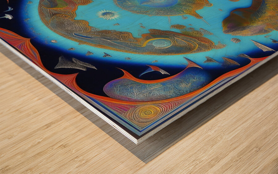 Daring Mystical Travelers Impression sur bois