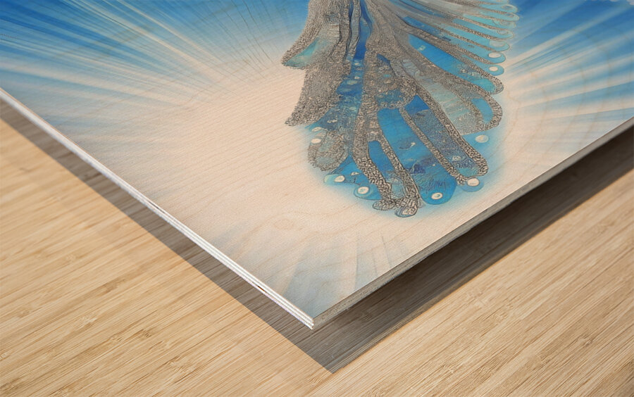 middleschool44 Wood print