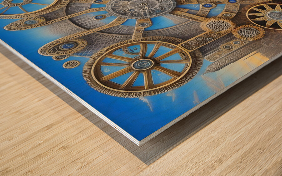 middleschool26 Wood print