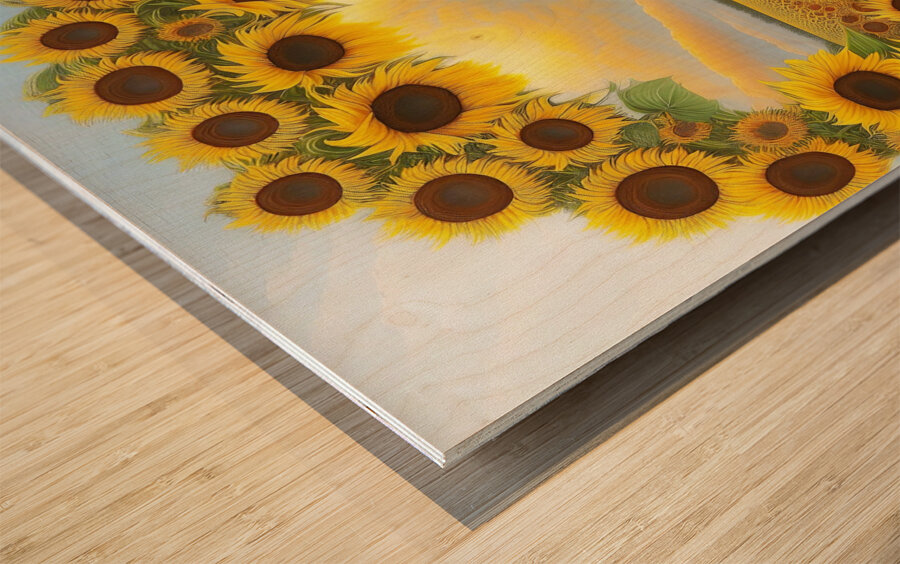 middleschool40 Wood print