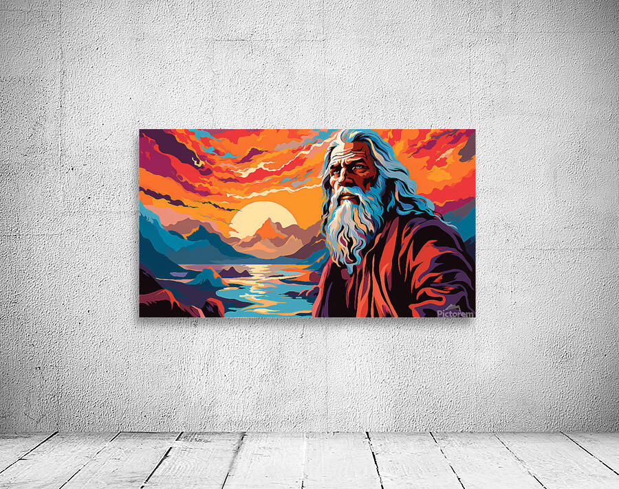 Moses in the Pop Art Spotlight Wall Preview