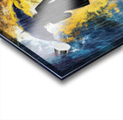 a striking abstract artwork byt mann nyc featurin Acrylic print