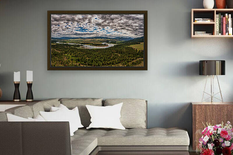 Clark Fork Valley 1 by Radd Icenoggle