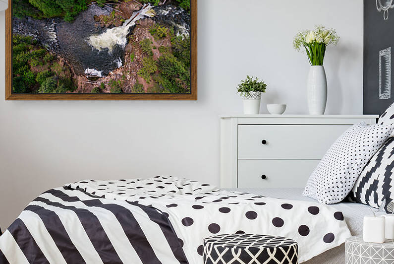 Upper West Fork Falls of the Yaak River by Radd Icenoggle