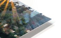 BitterrootRiverSunrise HD Metal print