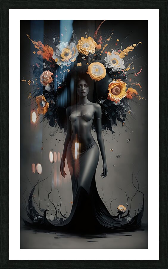 Ethereal Requiem Picture Frame print