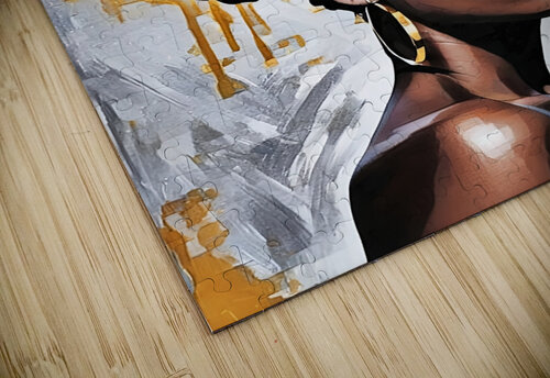 Golden Glamour Onyx Oasis  puzzle