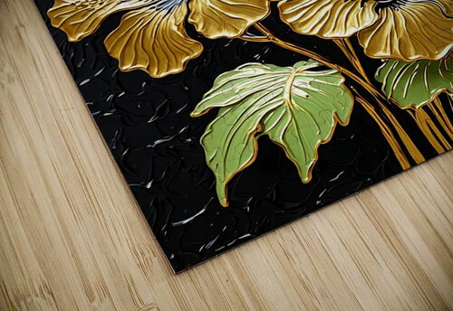 Golden blossom  Onyx Oasis  puzzle