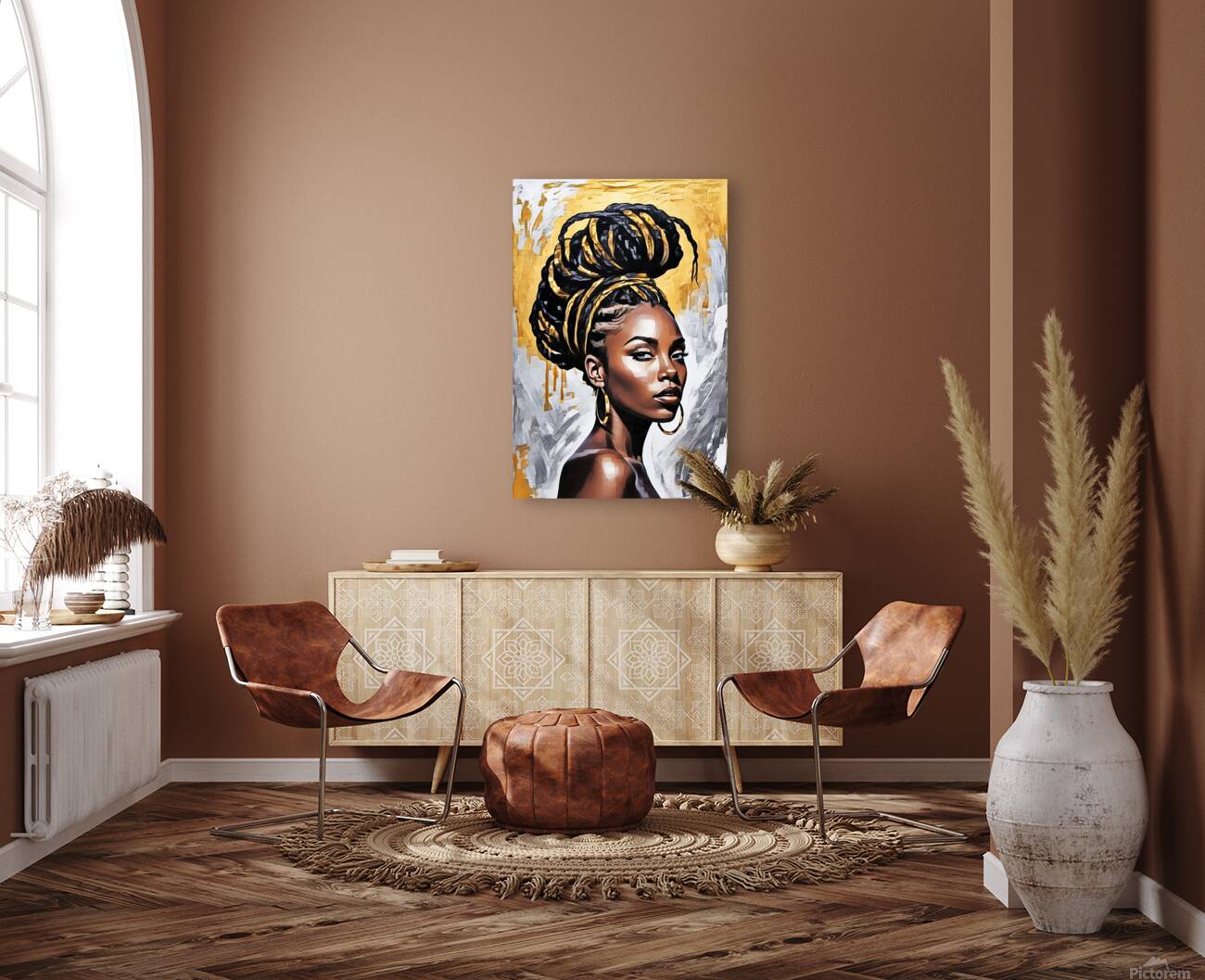 Golden Glamour Reproduction