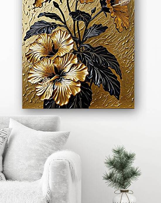 Golden Bloom Reproduction