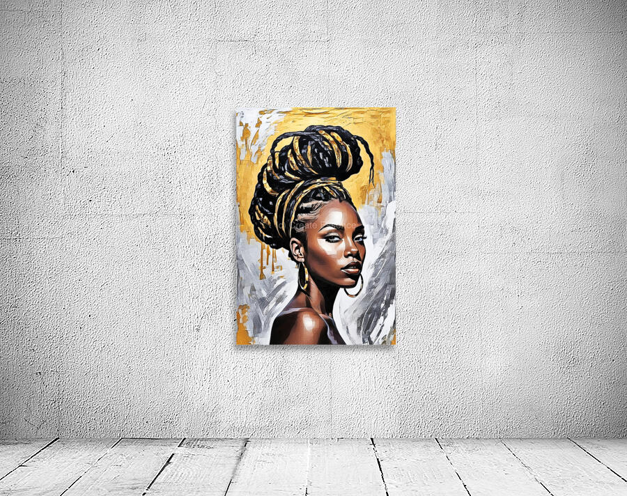 Golden Glamour Wall Preview