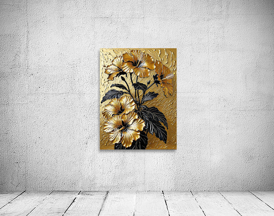 Golden Bloom Wall Preview