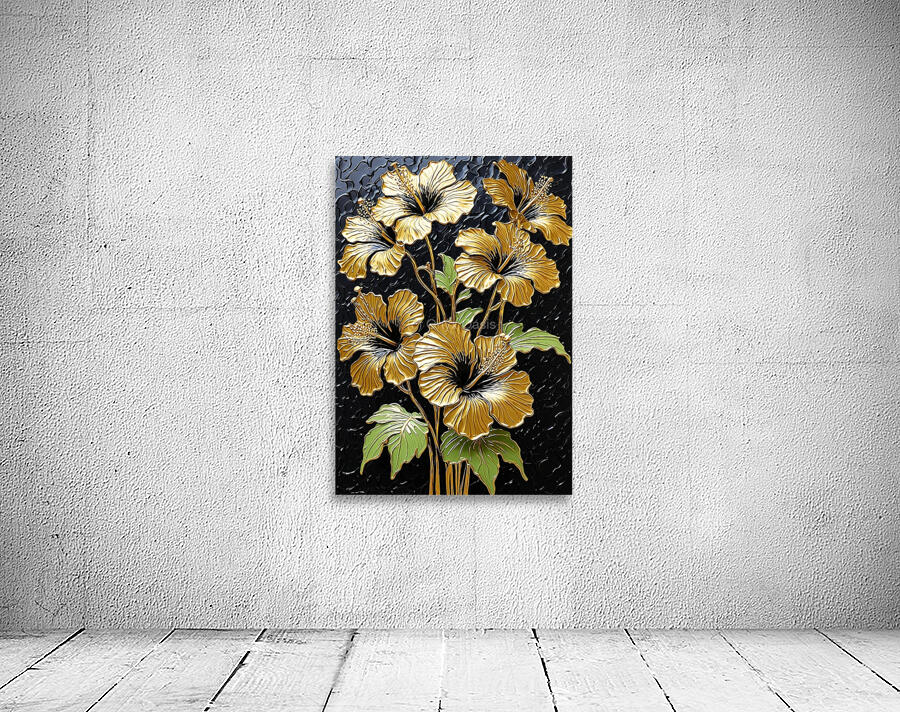 Golden blossom  Wall Preview
