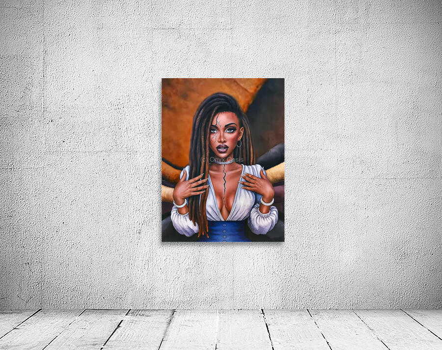 Cracked Elegance Wall Preview